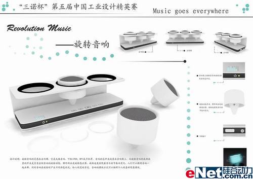三諾杯工業設計大賽獲獎作品賞析 科技與美學的碰撞